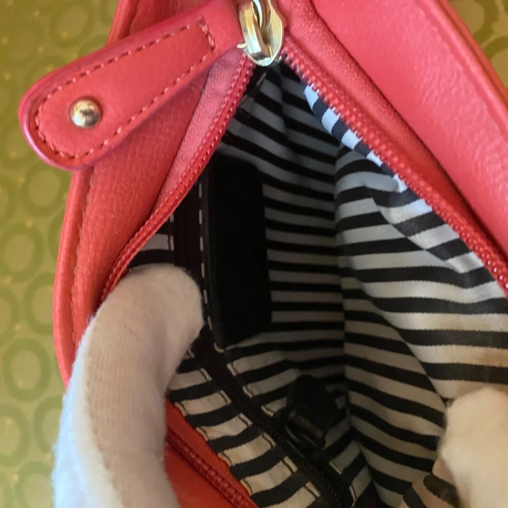 Coral crossbody bag